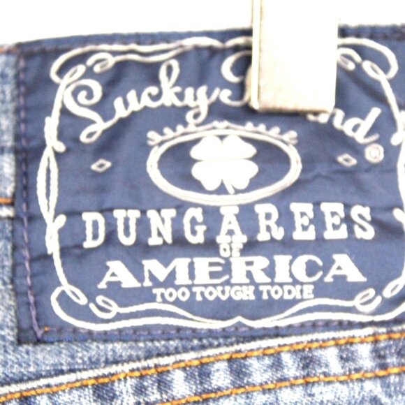 Lucky Brand Men's Dungarees Jeans Size 40 Classic Fit Short Length Hip Hop Sk8r - Picture 7 of 7